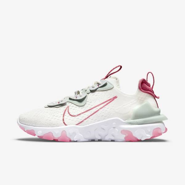 Dámské Tenisky Nike React Vision Platina Růžové | NK870WAQ