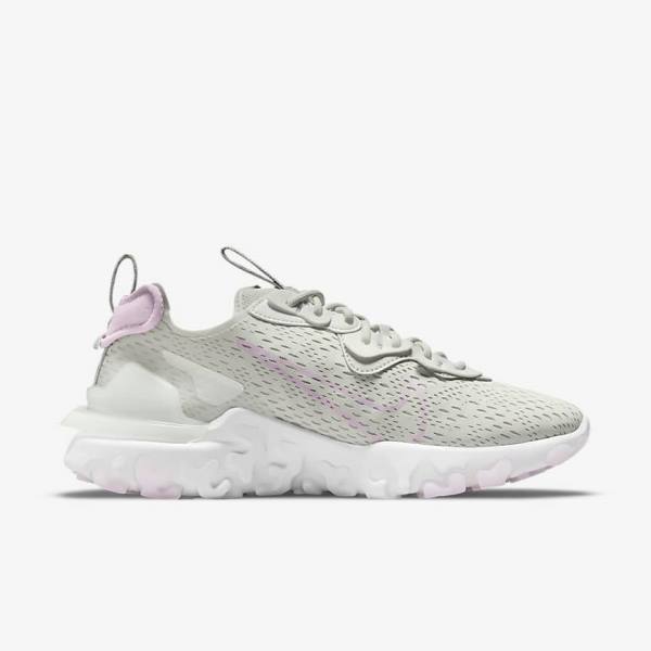 Dámské Tenisky Nike React Vision Světle Béžový Bílé Růžové | NK280IAF