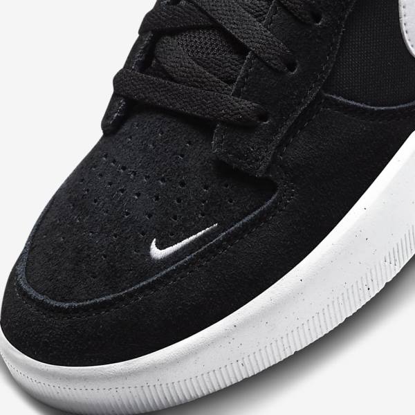 Dámské Tenisky Nike SB Force 58 Černé Bílé | NK568RPQ