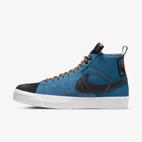 Dámské Tenisky Nike SB Zoom Blazer Mid Premium Černé | NK329XCV