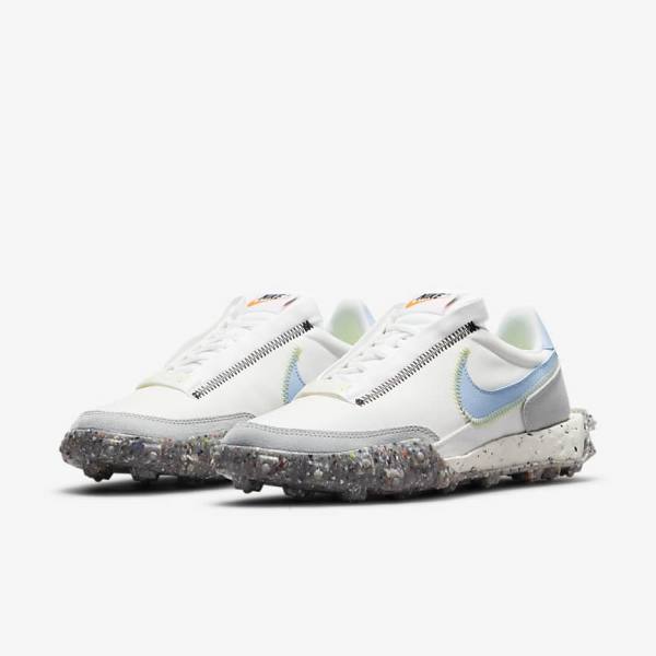 Dámské Tenisky Nike Waffle Racer Crater Bílé Světle Citrón | NK567UCX