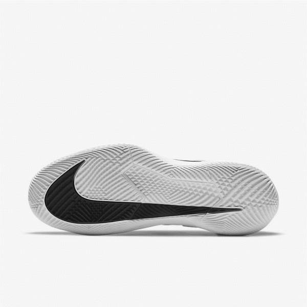 Dámské Tenisové Boty Nike NikeCourt Air Zoom Vapor Pro Hard-Court Černé Bílé Metal Červené Hnědé | NK138SOP