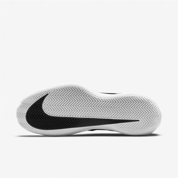 Dámské Tenisové Boty Nike NikeCourt Air Zoom Vapor Pro Clay Court Černé Bílé Metal Červené Hnědé | NK816UTK