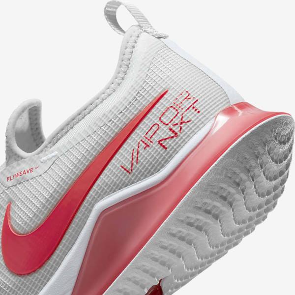 Dámské Tenisové Boty Nike NikeCourt React Vapor NXT Hard Court Světle Béžový Bílé | NK041PTK