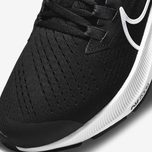 Dětské Běžecké Boty Nike Air Zoom Pegasus 38 Older Silniční Černé Tmavě Šedé Bílé | NK240XSI