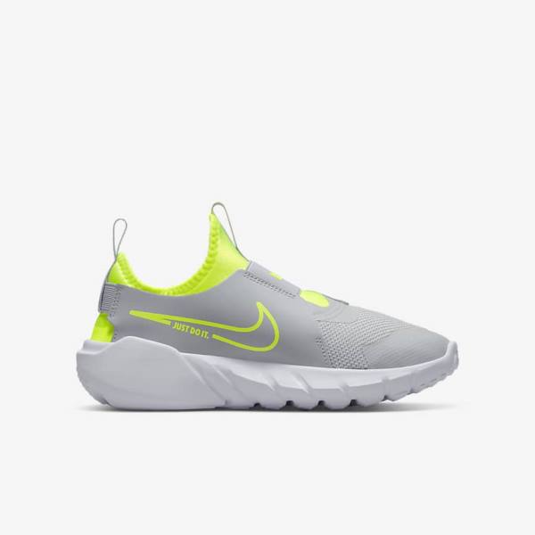 Dětské Běžecké Boty Nike Flex Runner 2 Older Silniční Šedé Blankyt | NK362URZ