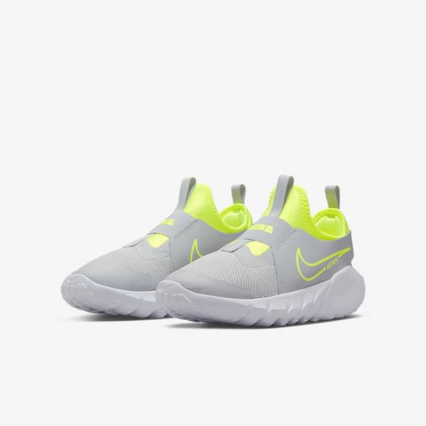 Dětské Běžecké Boty Nike Flex Runner 2 Older Silniční Šedé Blankyt | NK362URZ