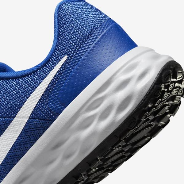 Dětské Běžecké Boty Nike Revolution 6 Older Silniční Královská Modrá Černé Bílé | NK748SOZ