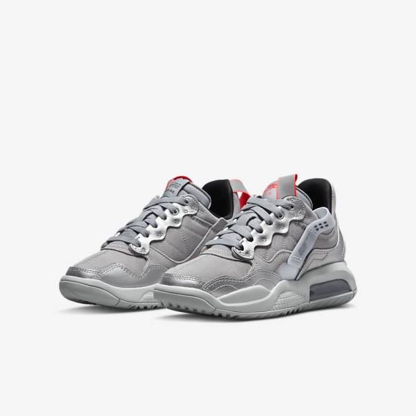 Dětské Jordan Boty Nike Jordan MA2 Older Šedé Metal Stříbrné Platina Černé | NK781CZY