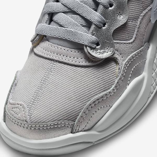 Dětské Jordan Boty Nike Jordan MA2 Older Šedé Metal Stříbrné Platina Černé | NK781CZY