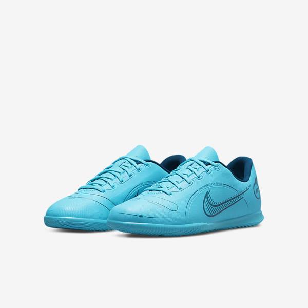 Dětské Kopačky Nike Jr. Mercurial Vapor 14 Club IC Older Indoor Court Blankyt Oranžové | NK349LSH