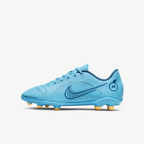 Dětské Kopačky Nike Jr. Mercurial Vapor 14 Club MG Older Multi-Ground Blankyt Oranžové | NK431AMT