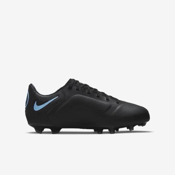 Dětské Kopačky Nike Jr. Tiempo Legend 9 Pro FG Older Firm-Ground Černé Šedé | NK980ORY