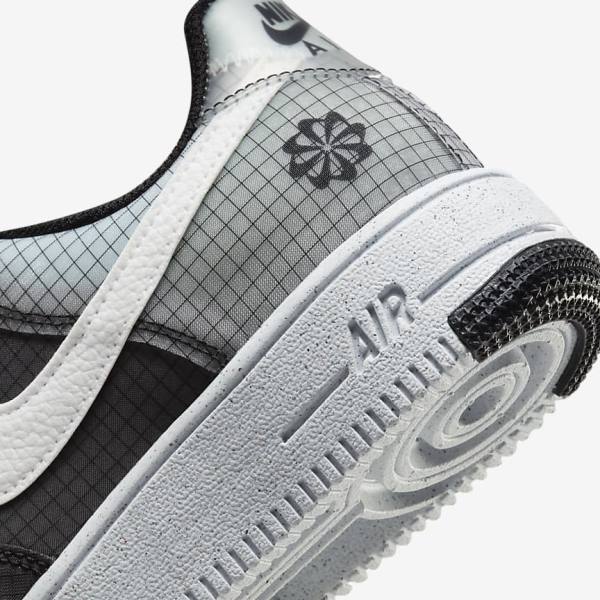 Dětské Tenisky Nike Air Force 1 Crater Older Černé Bílé | NK532NIW