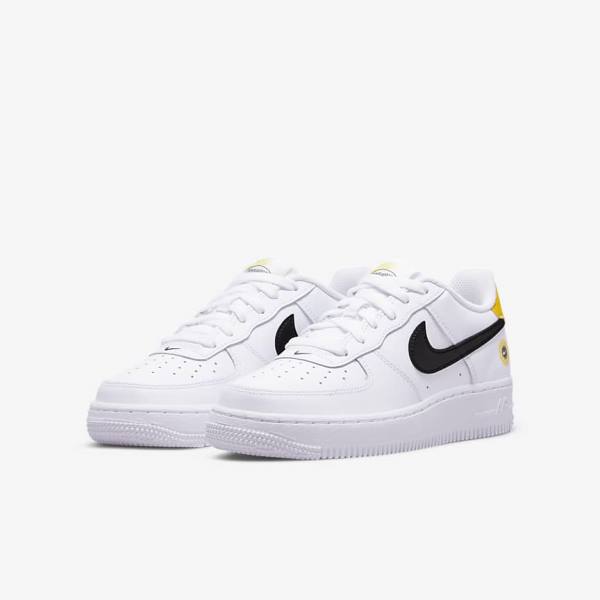 Dětské Tenisky Nike Air Force 1 LV8 Older Bílé Černé | NK501HDV