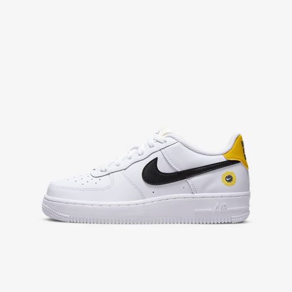 Dětské Tenisky Nike Air Force 1 LV8 Older Bílé Černé | NK501HDV