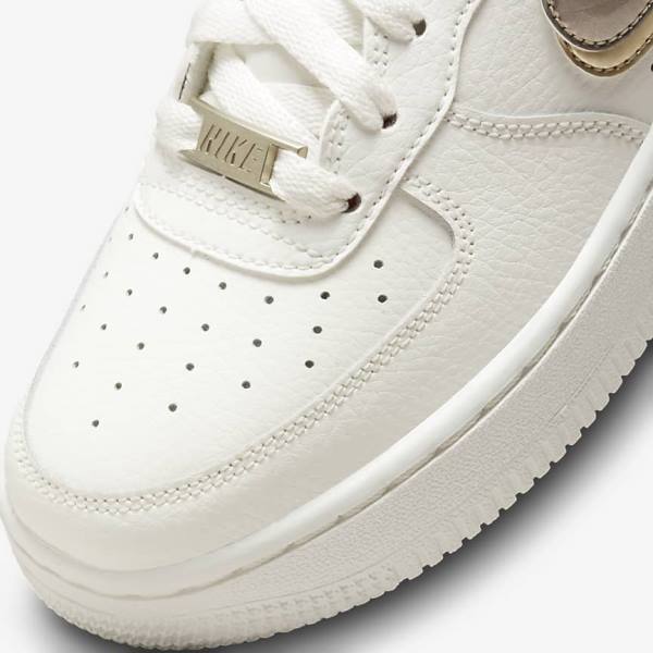 Dětské Tenisky Nike Air Force 1 LV8 Older Bílé Růžové Metal Blankyt Šedé | NK853SVN