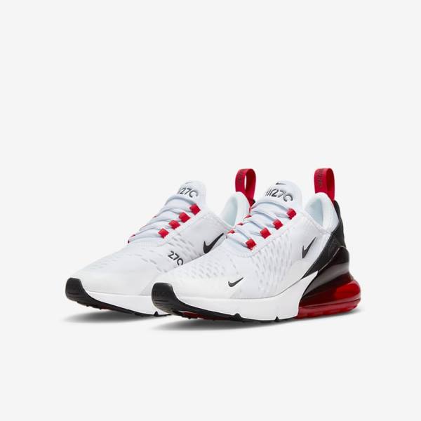 Dětské Tenisky Nike Air Max 270 Older Bílé Černé Červené Šedé | NK803KXZ