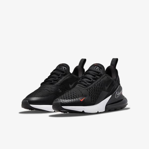 Dětské Tenisky Nike Air Max 270 Older Černé Šedé | NK694OAW