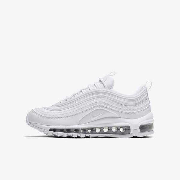 Dětské Tenisky Nike Air Max 97 Older Bílé Metal Stříbrné Bílé | NK834CAZ