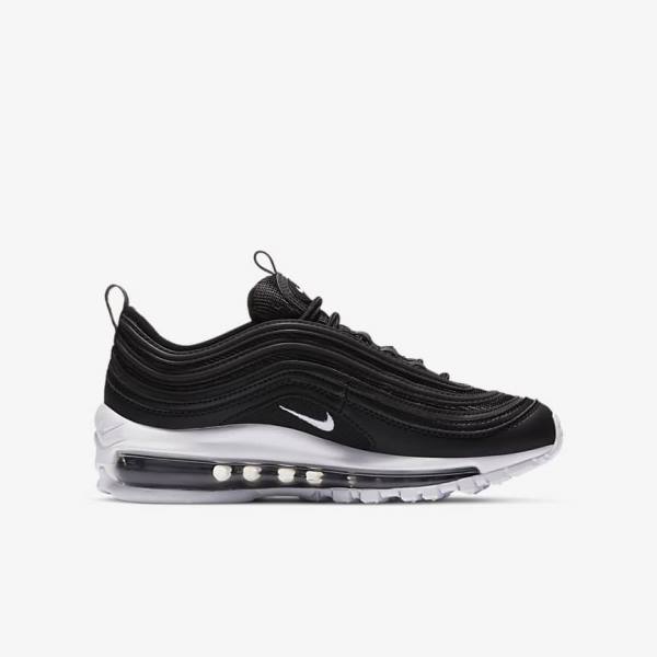 Dětské Tenisky Nike Air Max 97 Older Černé Bílé | NK561MCP