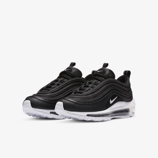 Dětské Tenisky Nike Air Max 97 Older Černé Bílé | NK561MCP