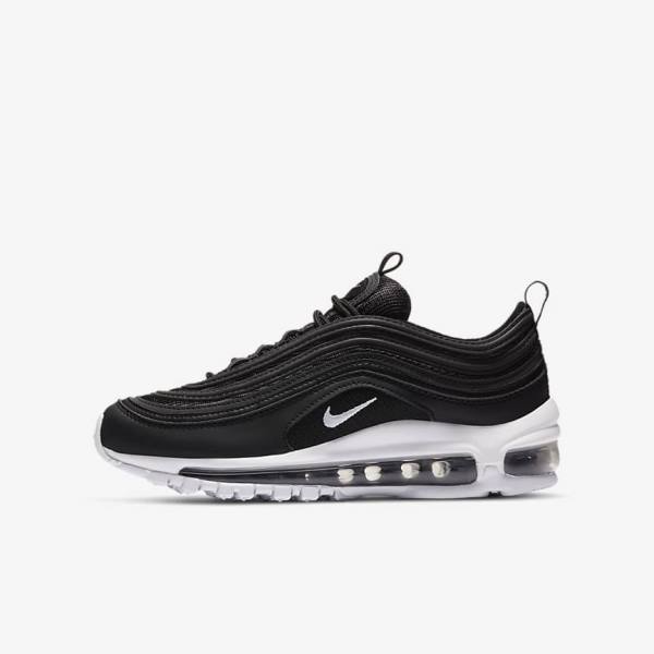 Dětské Tenisky Nike Air Max 97 Older Černé Bílé | NK561MCP