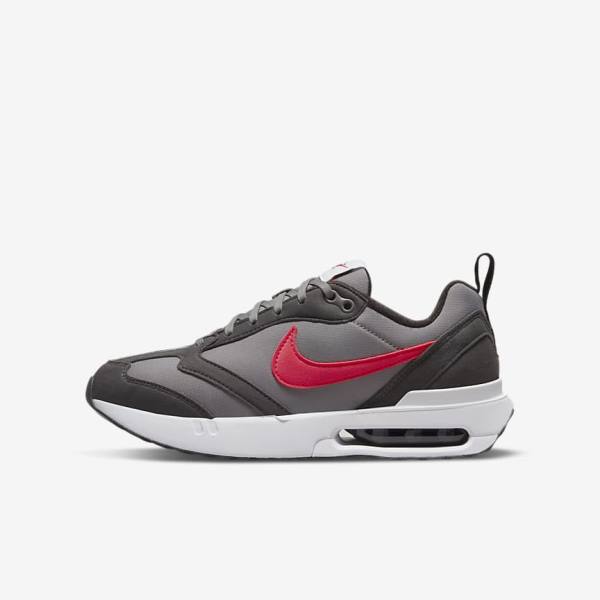 Dětské Tenisky Nike Air Max Dawn Older Blankyt Šedé Černé Červené | NK398DBK