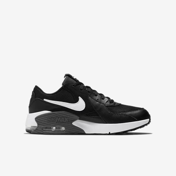 Dětské Tenisky Nike Air Max Excee Older Černé Tmavě Šedé Bílé | NK897HMQ