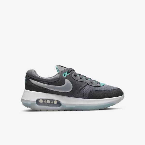 Dětské Tenisky Nike Air Max Motif Older Šedé Tyrkysové Tmavě Šedé Černé | NK094SQK