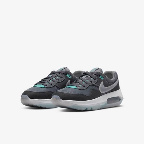 Dětské Tenisky Nike Air Max Motif Older Šedé Tyrkysové Tmavě Šedé Černé | NK094SQK