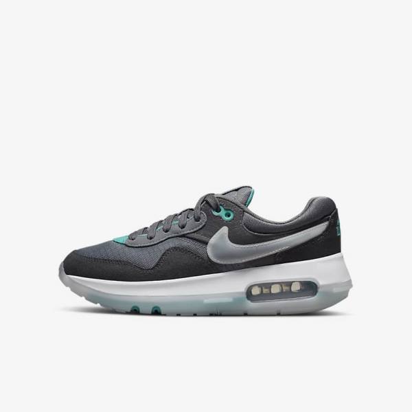 Dětské Tenisky Nike Air Max Motif Older Šedé Tyrkysové Tmavě Šedé Černé | NK094SQK