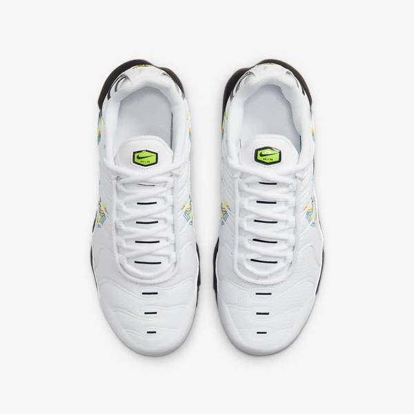 Dětské Tenisky Nike Air Max Plus Older Bílé Šedé Blankyt | NK094XSC