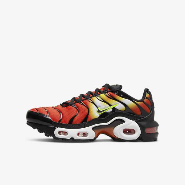 Dětské Tenisky Nike Air Max Plus Older Oranžové Zlaté Černé | NK704NLC