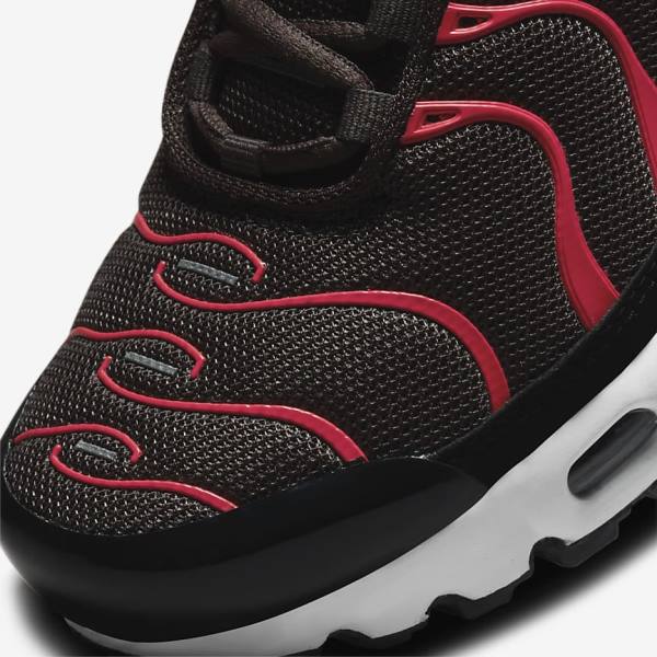 Dětské Tenisky Nike Air Max Plus Older Šedé Červené Bílé Černé | NK527XMN