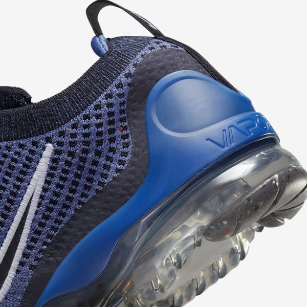 Dětské Tenisky Nike Air VaporMax 2021 FK Older Královská Modrá Bílé Tmavě Šedé Černé | NK735RHG