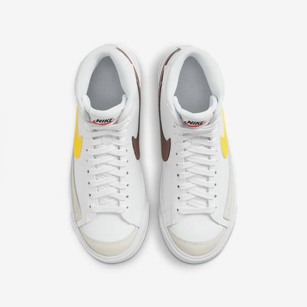 Dětské Tenisky Nike Blazer Mid 77 Older Bílé | NK310EJV