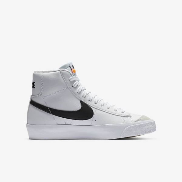 Dětské Tenisky Nike Blazer Mid 77 Older Bílé Oranžové Černé | NK465MUG