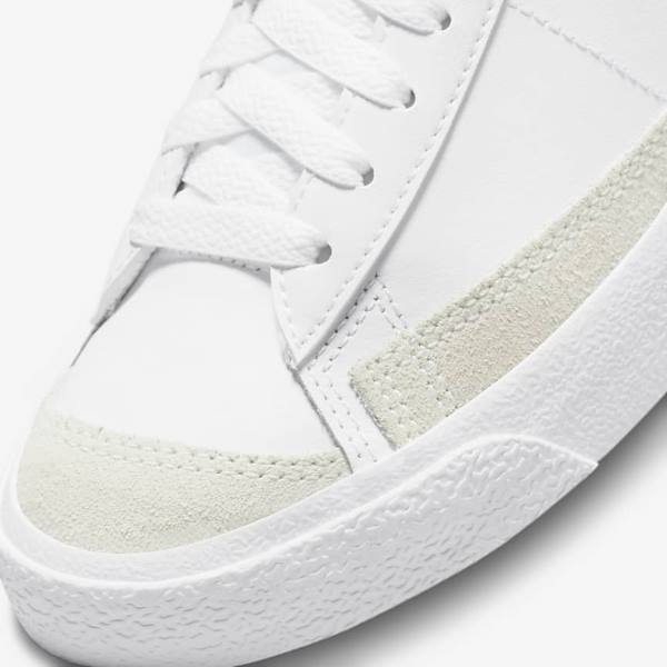 Dětské Tenisky Nike Blazer Mid 77 Older Bílé Černé Bílé | NK854GFR