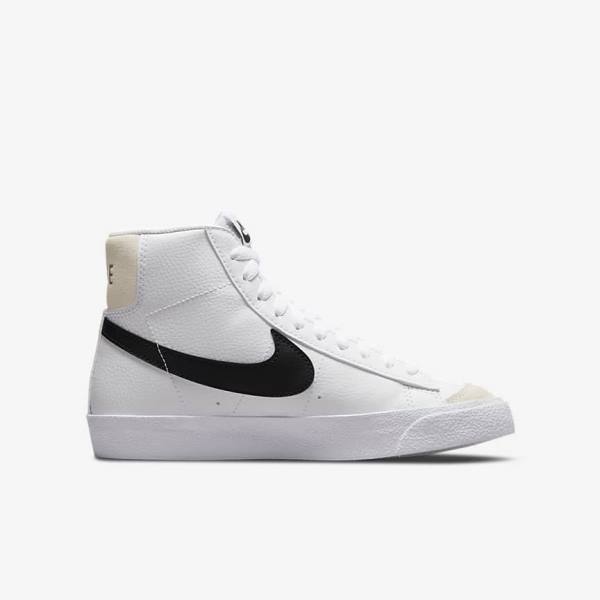 Dětské Tenisky Nike Blazer Older Bílé Černé | NK857OAZ