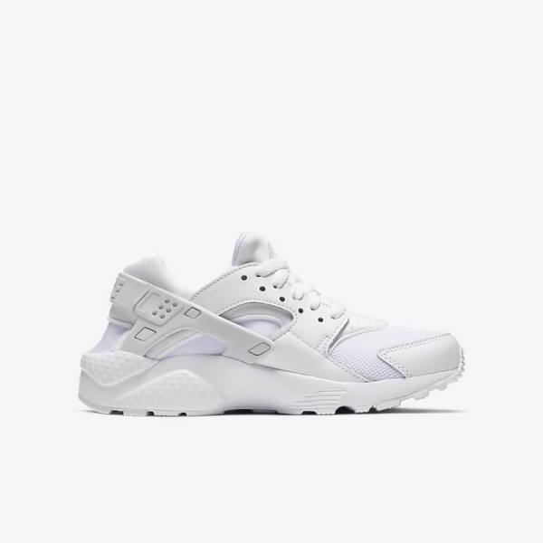 Dětské Tenisky Nike Huarache Run Older Bílé Platina Bílé | NK452VFK