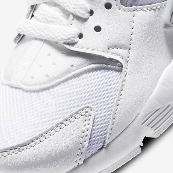 Dětské Tenisky Nike Huarache Run Older Bílé Platina Bílé | NK452VFK