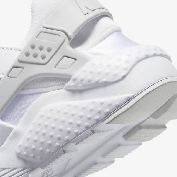 Dětské Tenisky Nike Huarache Run Older Bílé Platina Bílé | NK452VFK