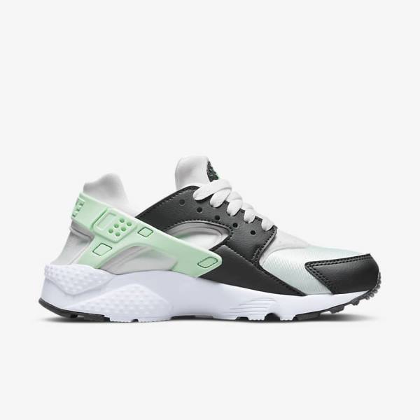 Dětské Tenisky Nike Huarache Run Older Bílé Mátově Zelená | NK532LBC