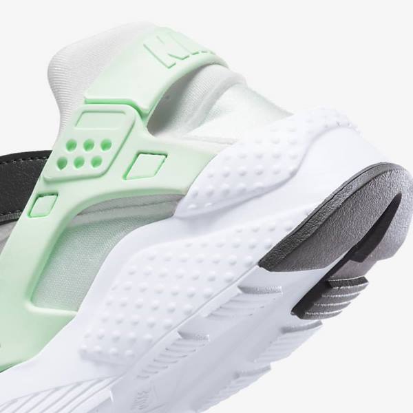 Dětské Tenisky Nike Huarache Run Older Bílé Mátově Zelená | NK532LBC