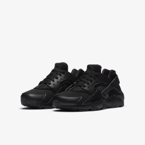 Dětské Tenisky Nike Huarache Run Older Černé | NK421RCT