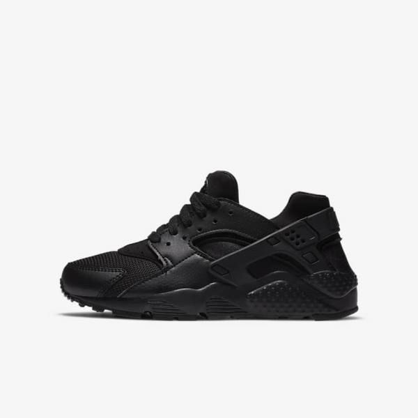 Dětské Tenisky Nike Huarache Run Older Černé | NK421RCT