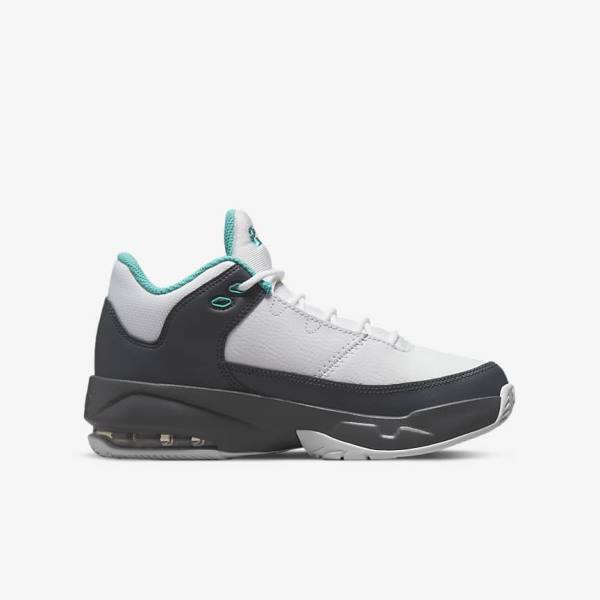 Dětské Tenisky Nike Jordan Max Aura 3 Older Bílé Šedé Tyrkysové | NK748XRA