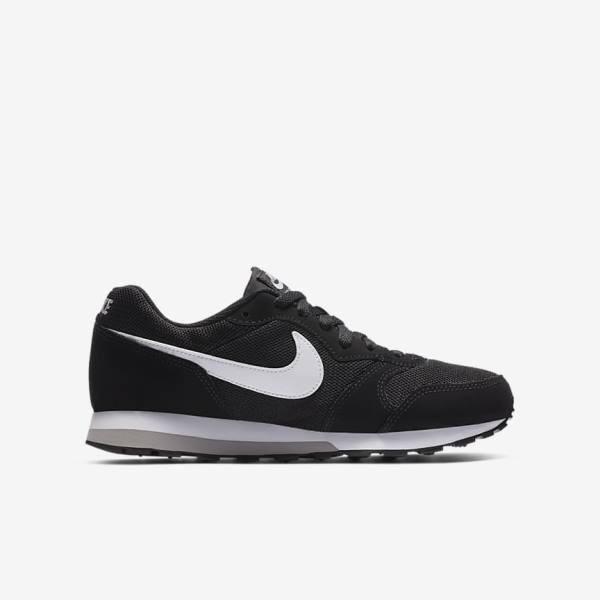 Dětské Tenisky Nike MD Runner 2 Older Černé Šedé Bílé | NK096FGM