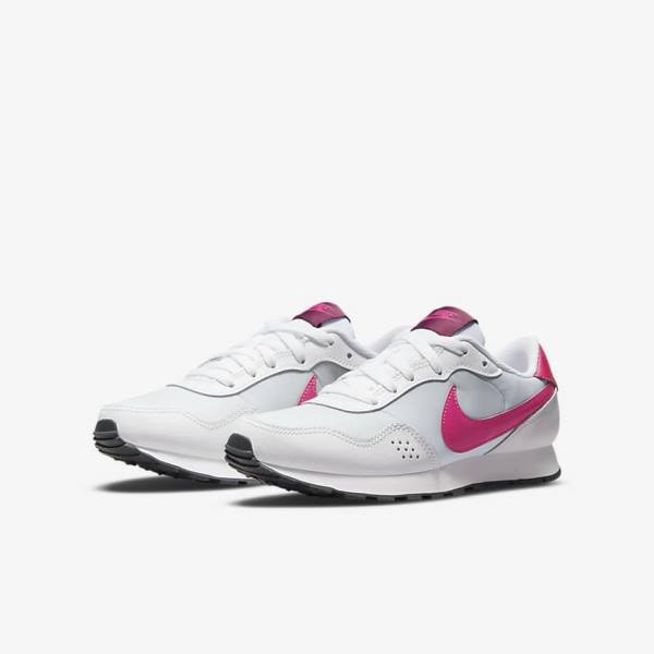 Dětské Tenisky Nike MD Valiant Older Platina Tmavě Šedé Růžové | NK691LPM